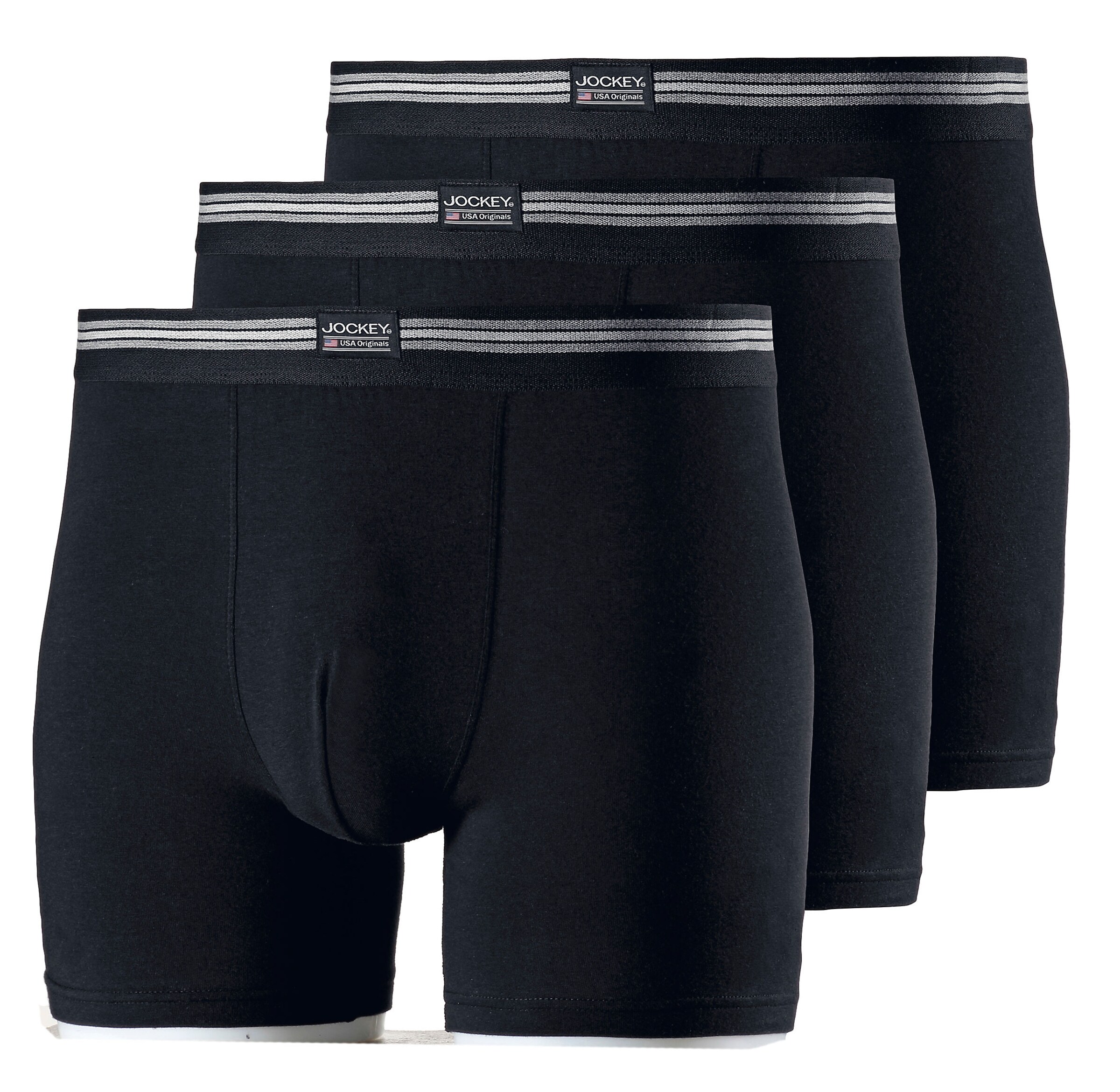JOCKEY Boxer shorts in Black: front
