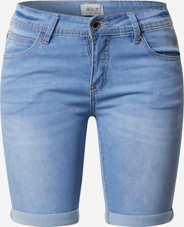 Hailys Slimfit Jeans 'Jenny' in Blauw: voorkant