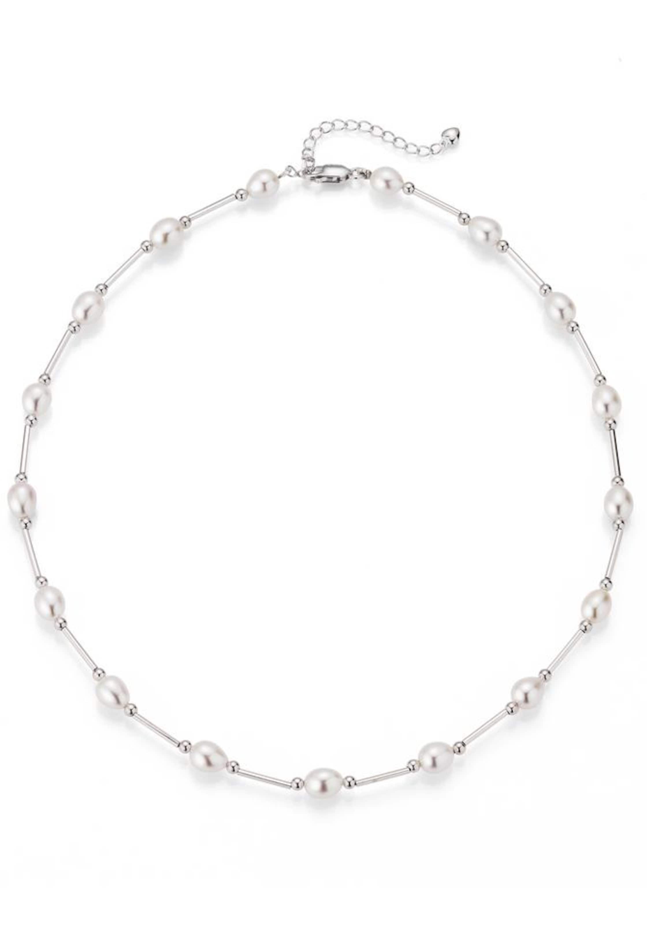 FIRETTI Necklace 'Edel' in Silver: front