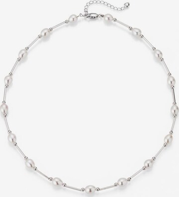 FIRETTI Necklace 'Edel' in Silver: front