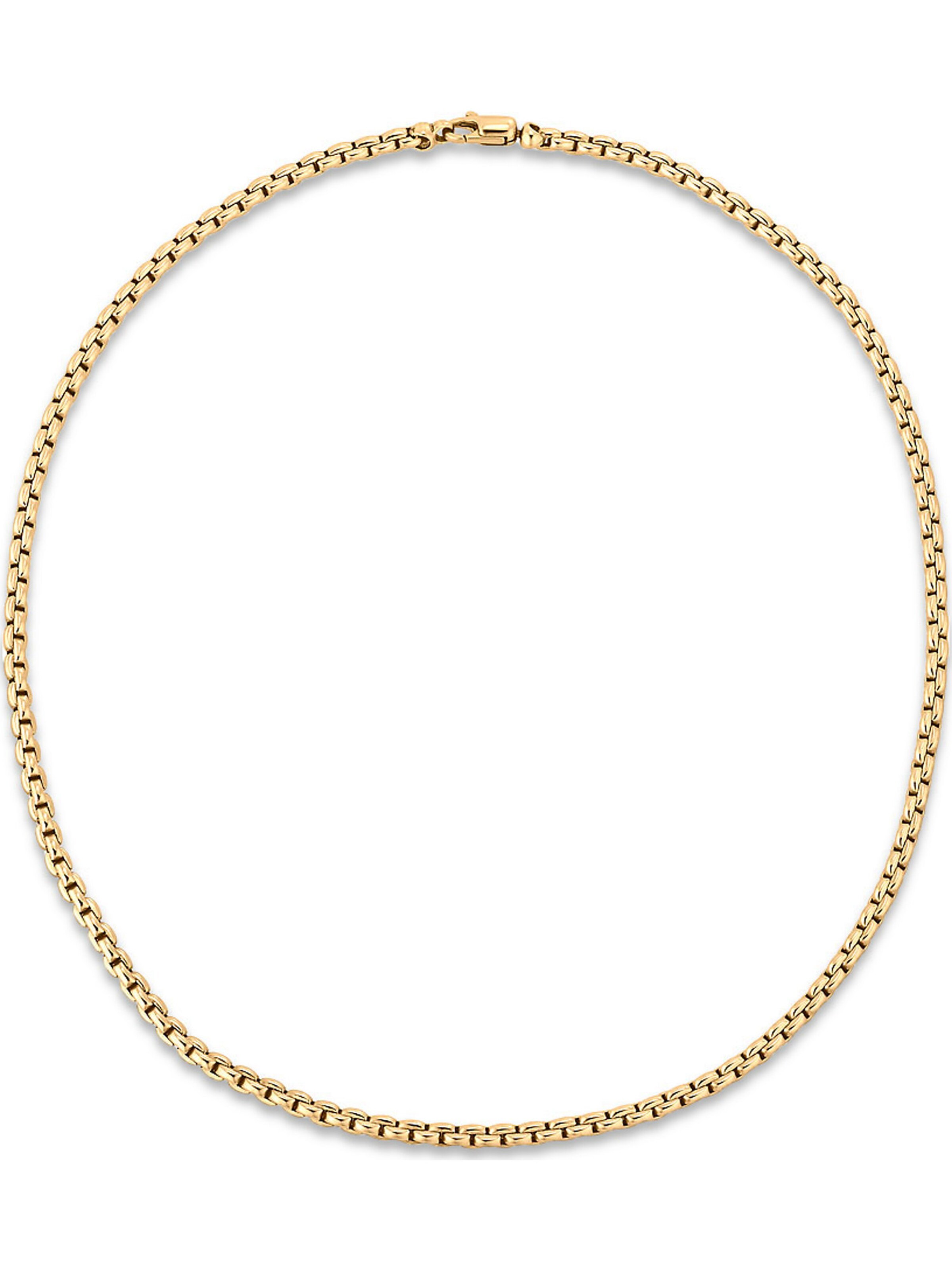 CHRIST Necklace in Gold: front