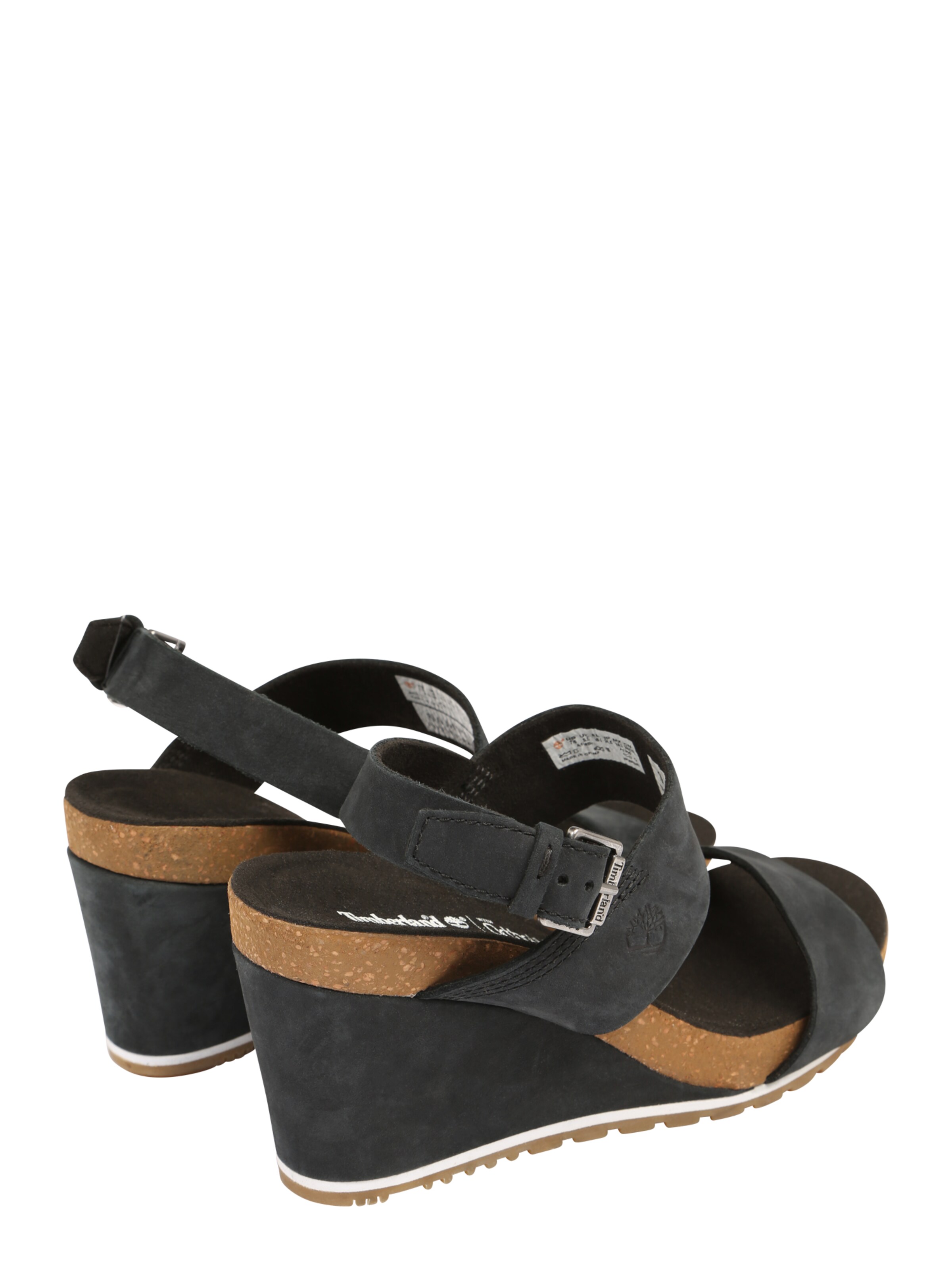 TIMBERLAND Strap Sandals 'Capri Sunset' in Black: back