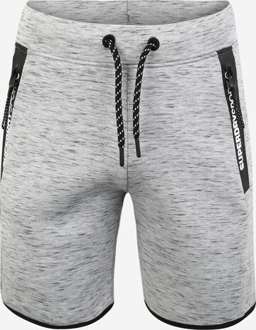 Superdry Loosefit Sportbroek in Grijs: voorkant