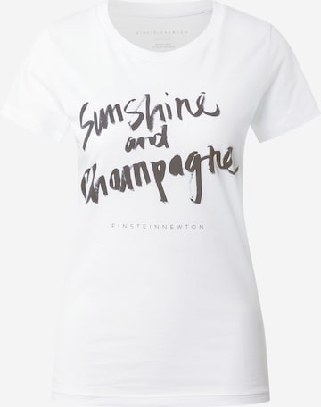 EINSTEIN & NEWTON - Camiseta 'Sunshine' en blanco: frente