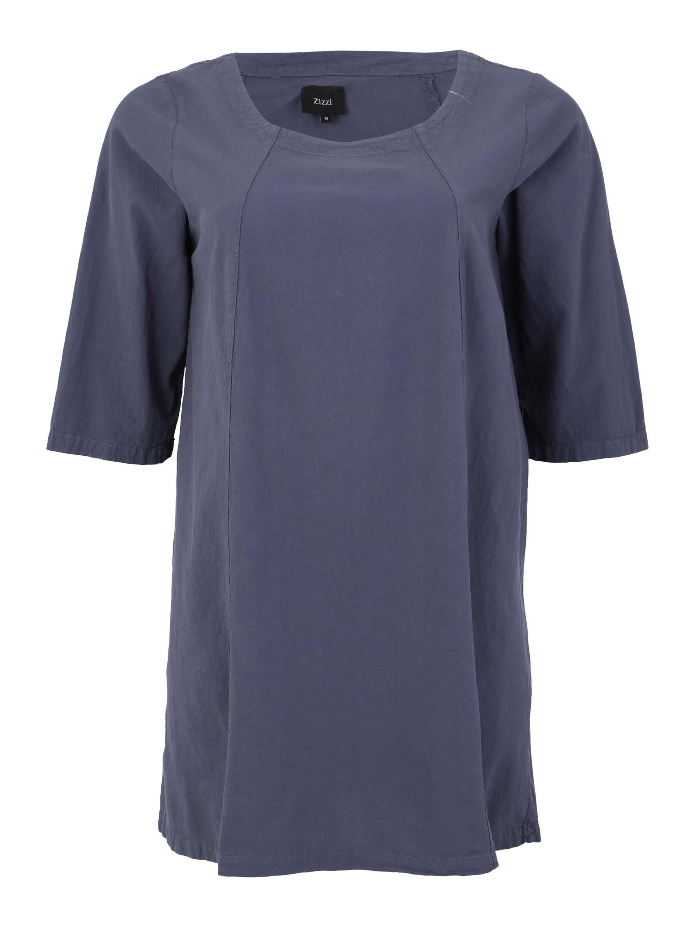 Zizzi - Blouse 'MARRAKESH' in de kleur Indigo