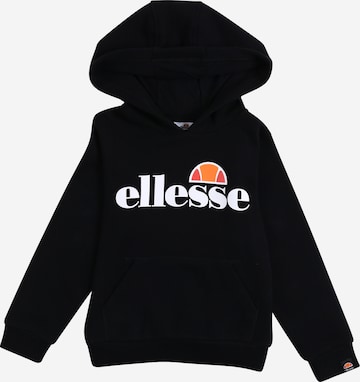 ELLESSE Regular Fit Sweatshirt 'Jero Oh' in Schwarz: predná strana