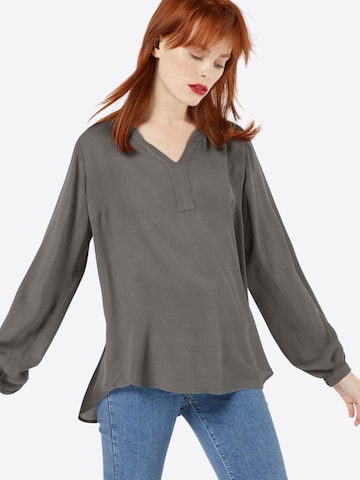 Camicia da donna 'Amber' di Kaffe in grigio: frontale