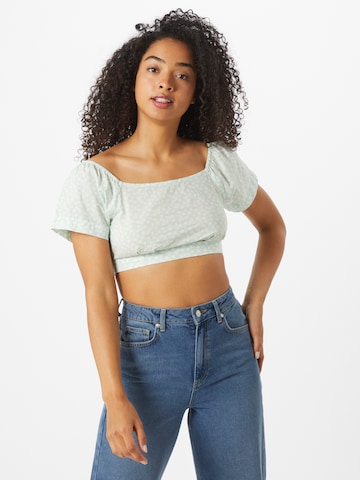 NA-KD - Camiseta en verde: frente