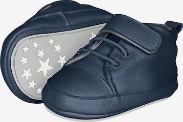 STERNTALER - Sapato de primeiros passos em azul: frente