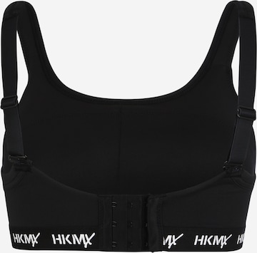 HKMX Bustier Sport-BH 'The Elite' in Schwarz: zadná strana