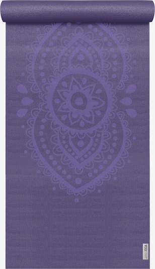 YOGISTAR.COM Yogamatte 'Basic Art Collection Ajna Chakra' in aubergine, Produktansicht