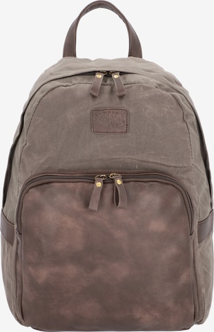 Pride and Soul Backpack in Grey: front