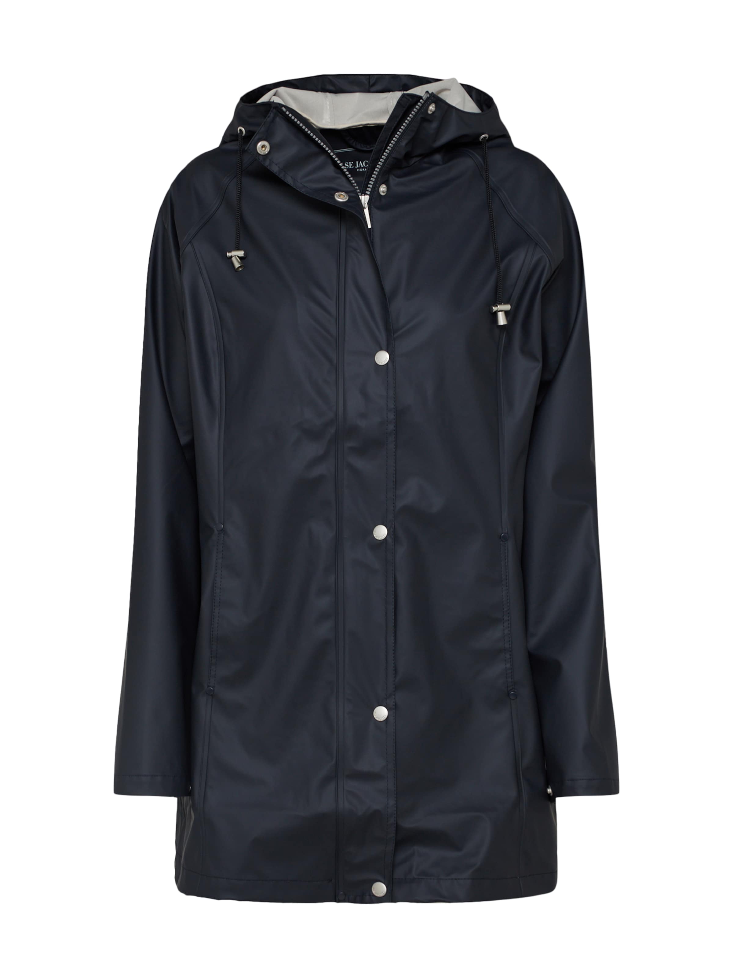 ILSE JACOBSEN Funkční kabát – modrá: přední strana