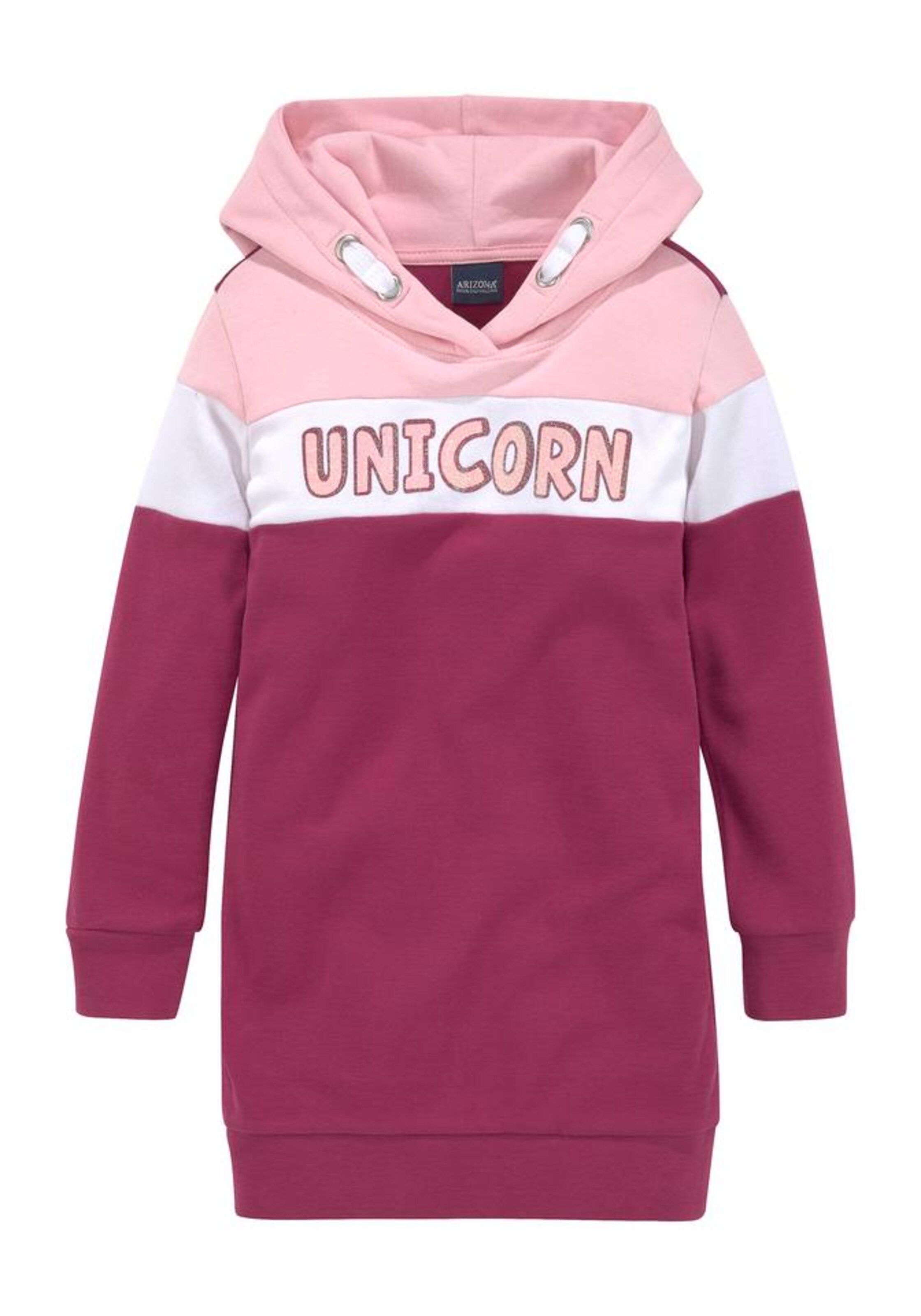 ARIZONA Sweatshirt 'UNICORN' in Red: front