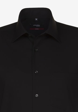 SEIDENSTICKER Regular fit Button Up Shirt in Black