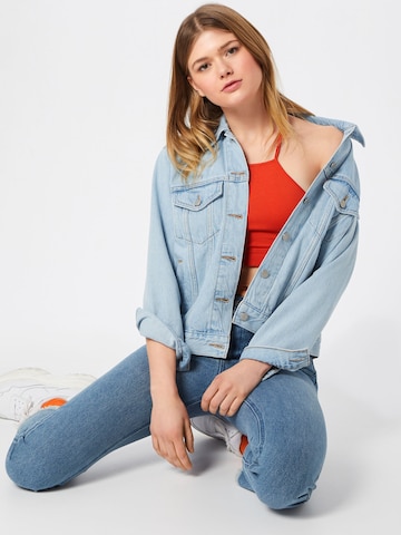 Urban Classics Top w kolorze pomarańczowy