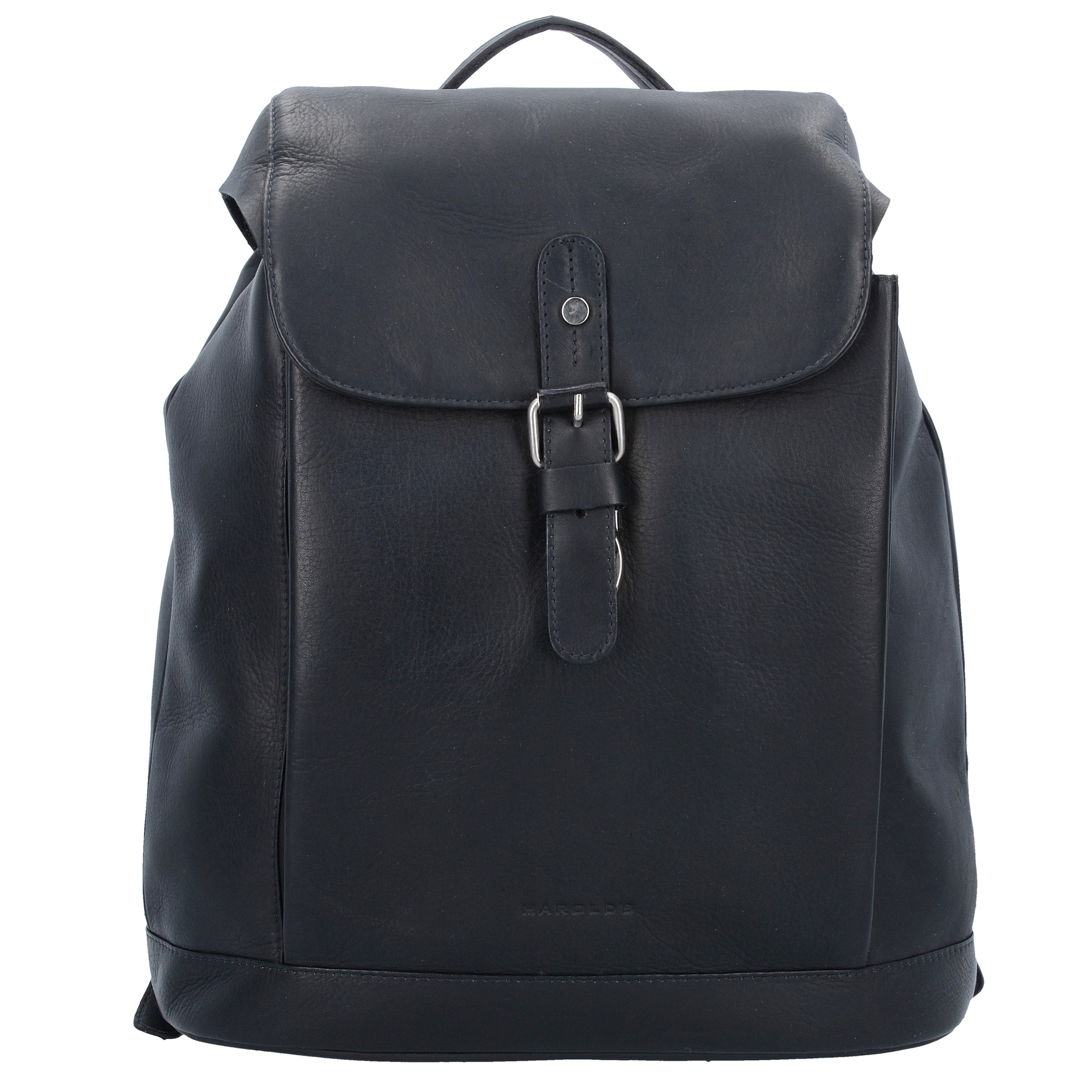 Harold's Rucksack 'Heritage City' in Schwarz: Vorderseite