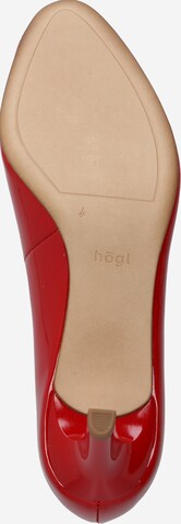 Högl Официални дамски обувки в червено