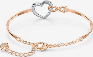Bracelet 'Infinity' Swarovski en or