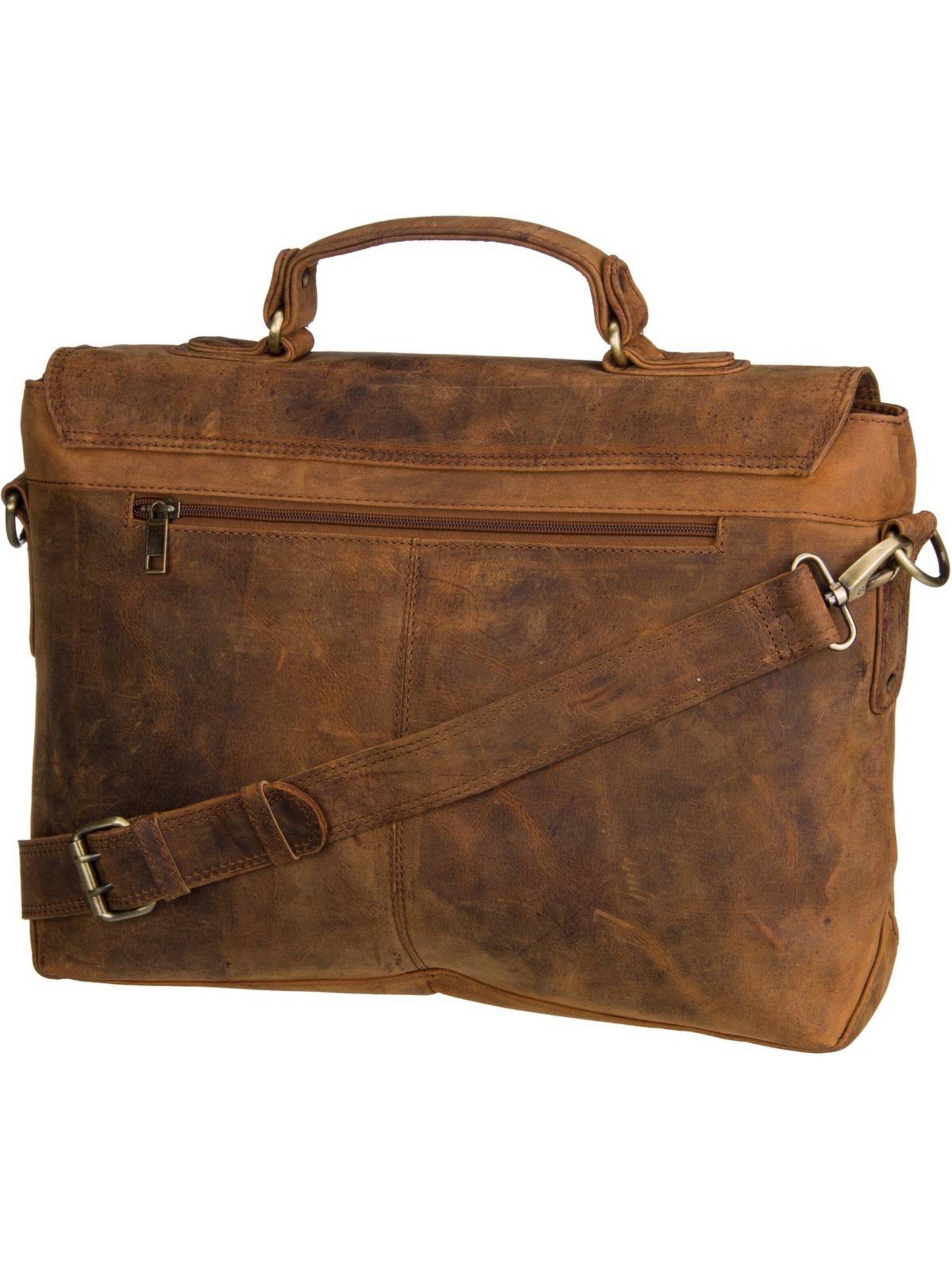 Harold's Document Bag 'Antic 2634' in Brown