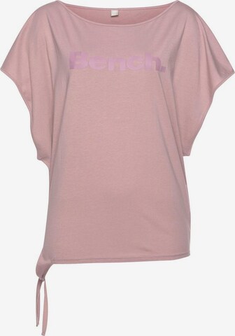 BENCH Shirt in Roze: voorkant