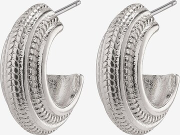 Boucles d'oreilles 'Macie' Pilgrim en argent : devant