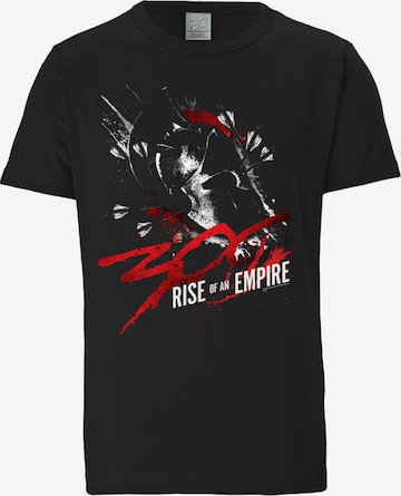 LOGOSHIRT T-Shirt 300 - Rise Of An Empire in Schwarz: predná strana