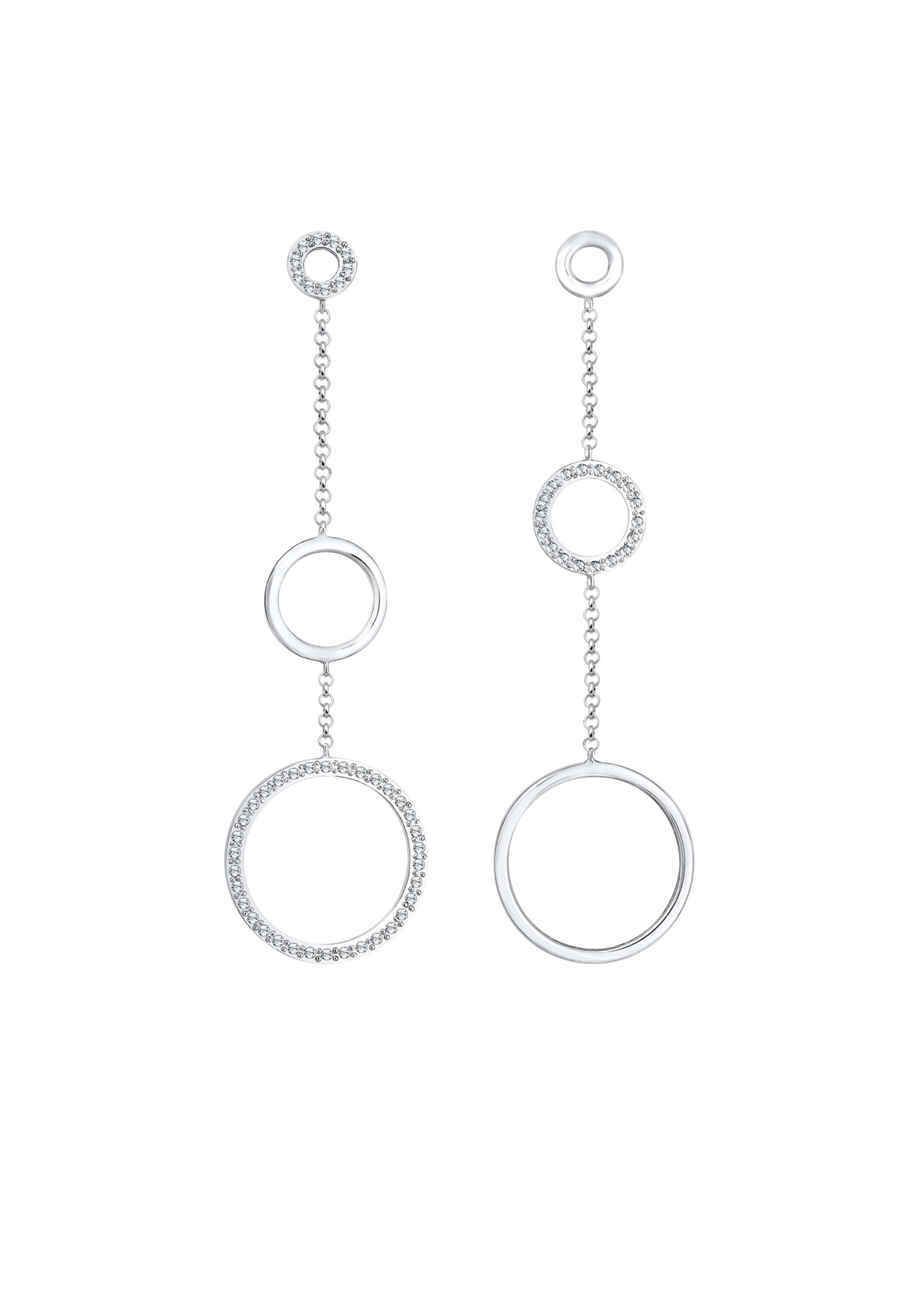 Boucles d'oreilles 'Kreis' ELLI PREMIUM en argent