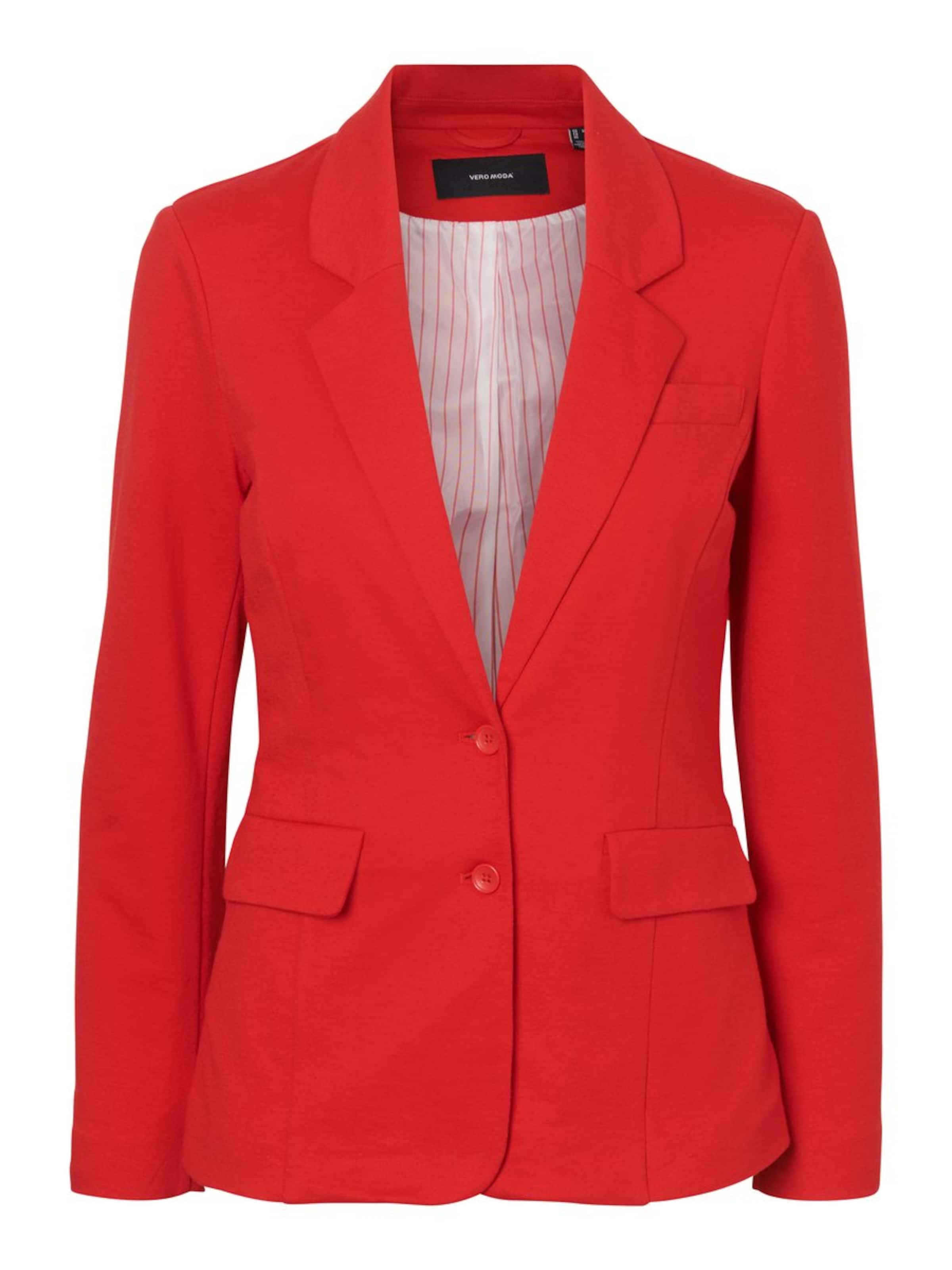 VERO MODA - Blazer en rojo: frente