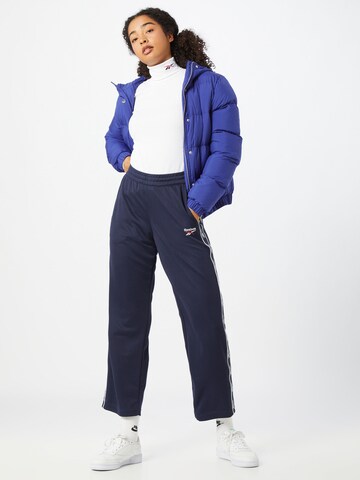 Reebok Normální Sportovní kalhoty 'Vector' – modrá