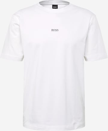 BOSS Orange Regular Fit T-Shirt 'Chup' in Weiß: predná strana