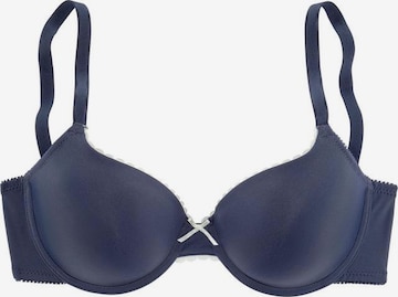 LASCANA T-shirt Bra in Blue: front