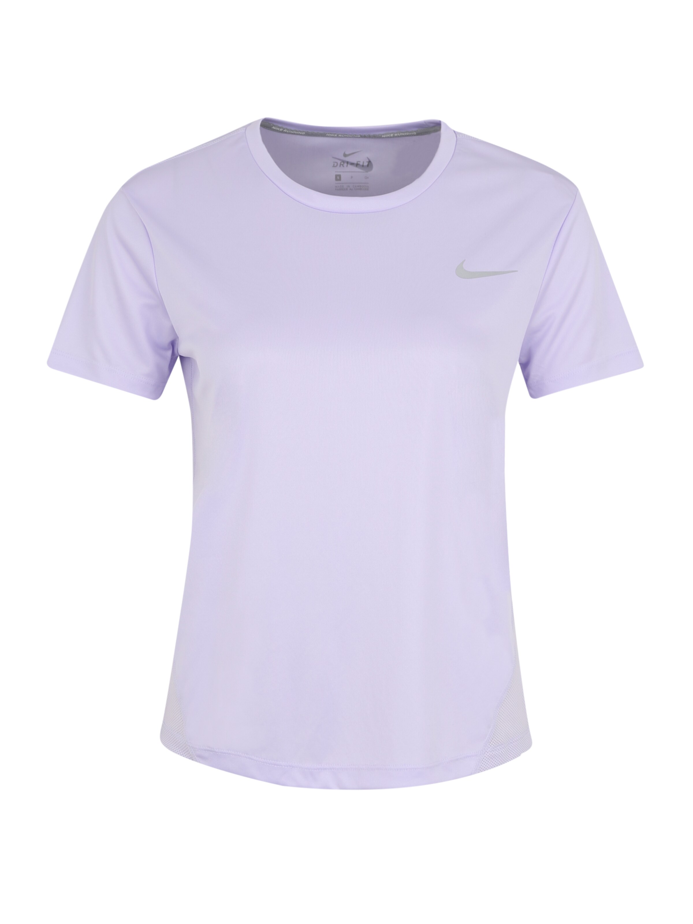 NIKE - Shirt 'MILER' in lavendel