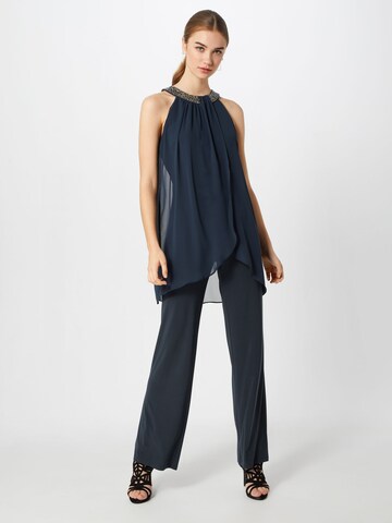 Vera Mont Jumpsuit in Blauw: voorkant