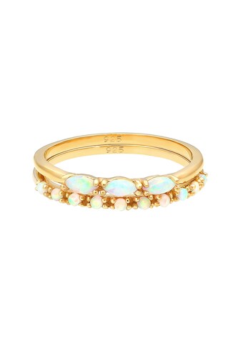 ELLI Ring Opal, Vintage in Gold