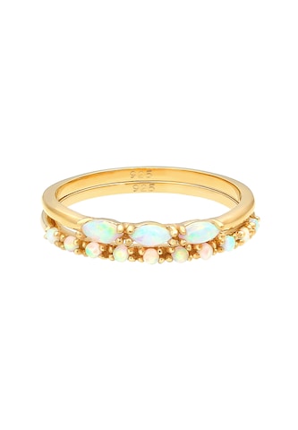 ELLI Ring Opal, Vintage in Gold