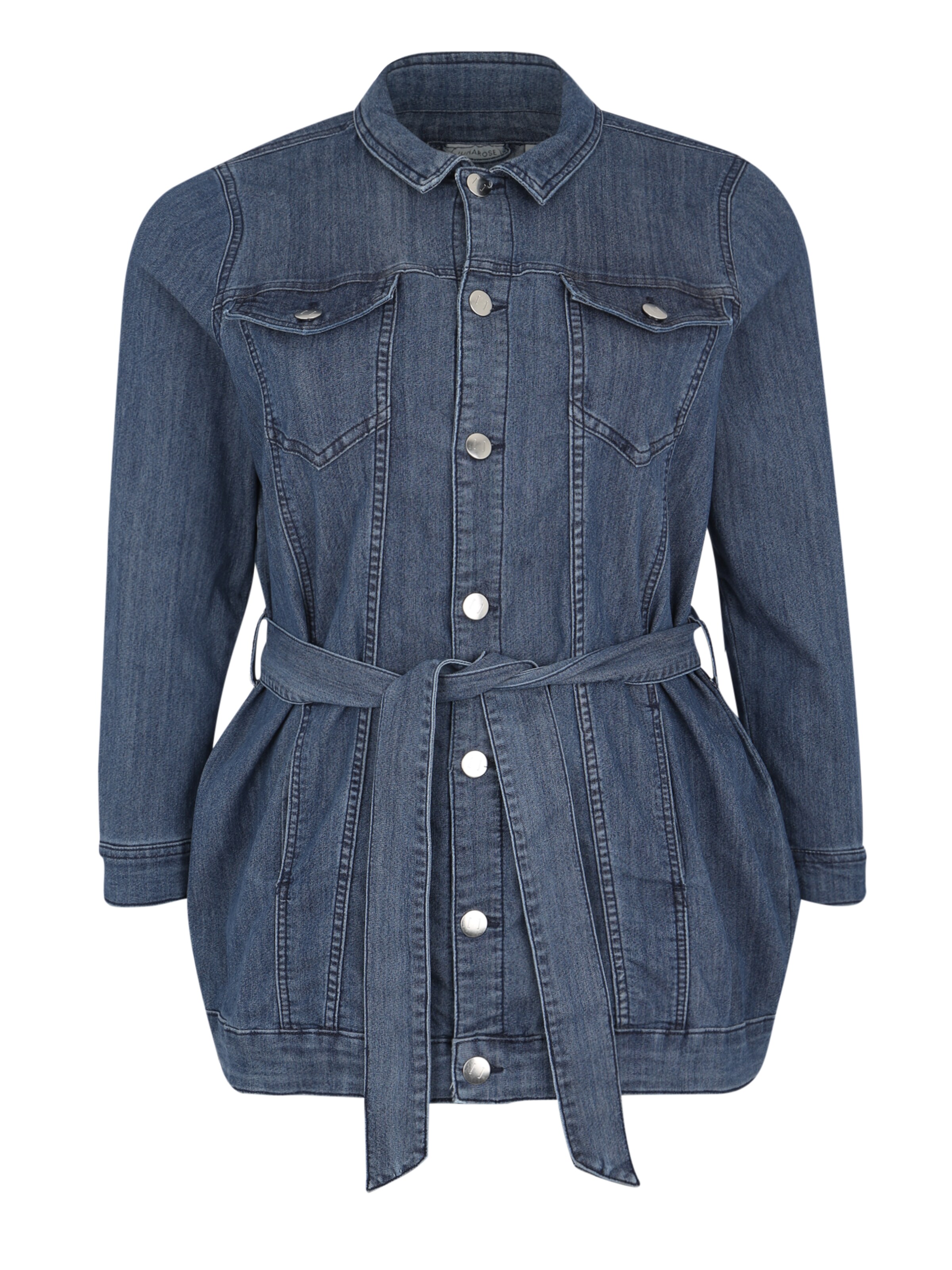 Junarose - Tussenjas 'AYLIN' in de kleur Blauw denim