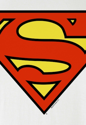 LOGOSHIRT T-Shirt SUPERMAN - LOGO in Grau