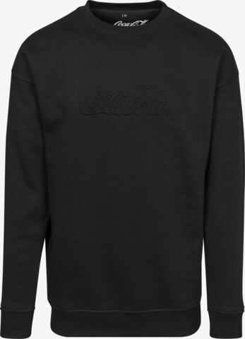 Mister Tee Sweatshirt 'Coca Cola' in Schwarz: predná strana