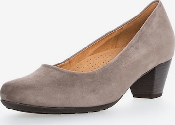 GABOR Официални дамски обувки в сиво: отпред