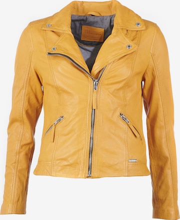 MUSTANG Between-Season Jacket in Yellow: front