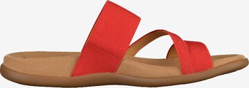 GABOR Mules in Red