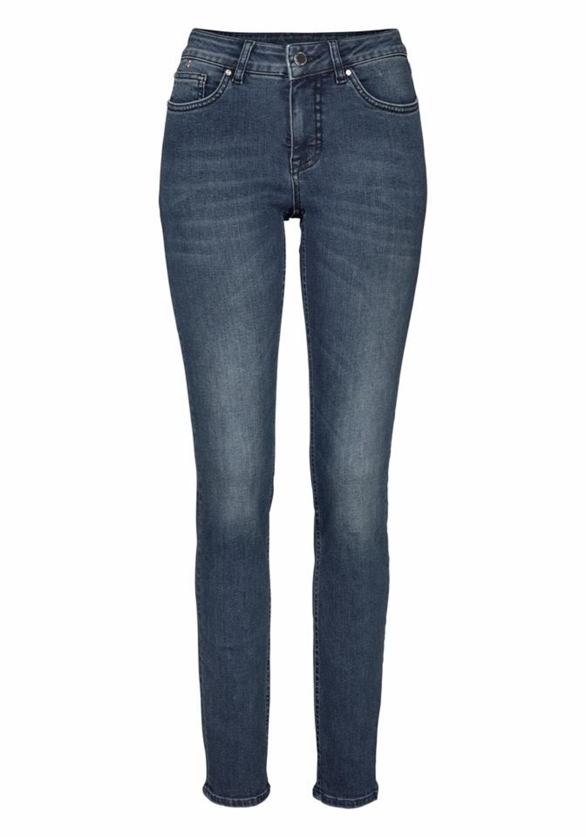 Guido Maria Kretschmer - 5-Pocket-Jeans in blue denim