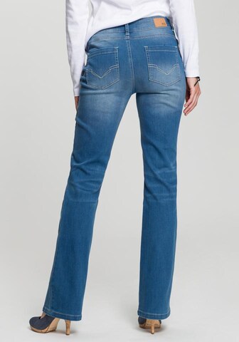 H.I.S Flared Jeans in Blau