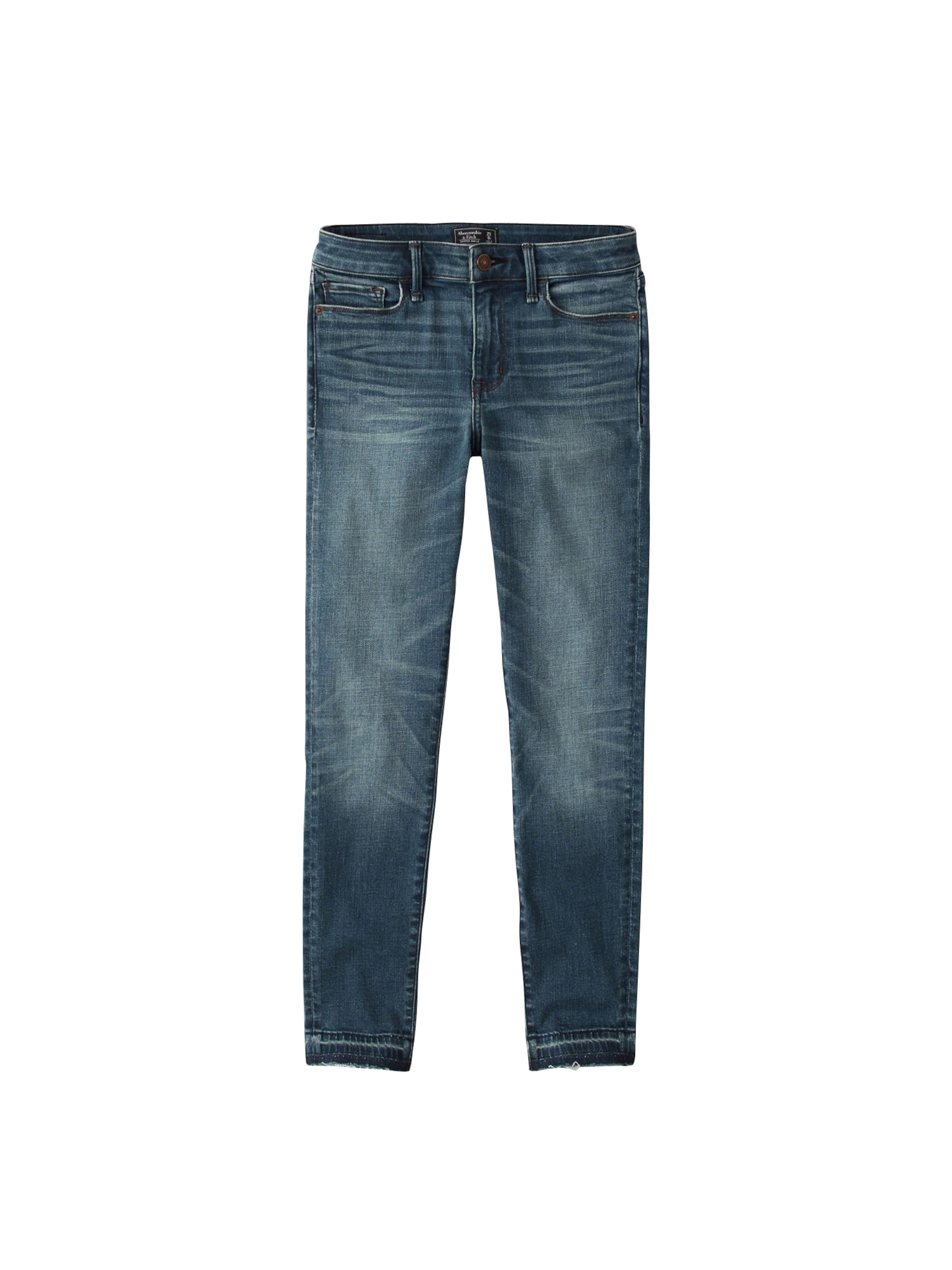 Abercrombie & Fitch - Jeans in de kleur Blauw denim