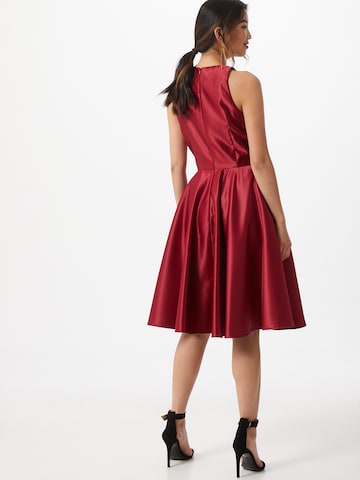 Robe de cocktail SWING en rouge