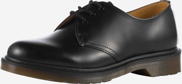 Dr. Martens Halbschuhe '3 Eye Shoe Smooth' in Schwarz: predná strana