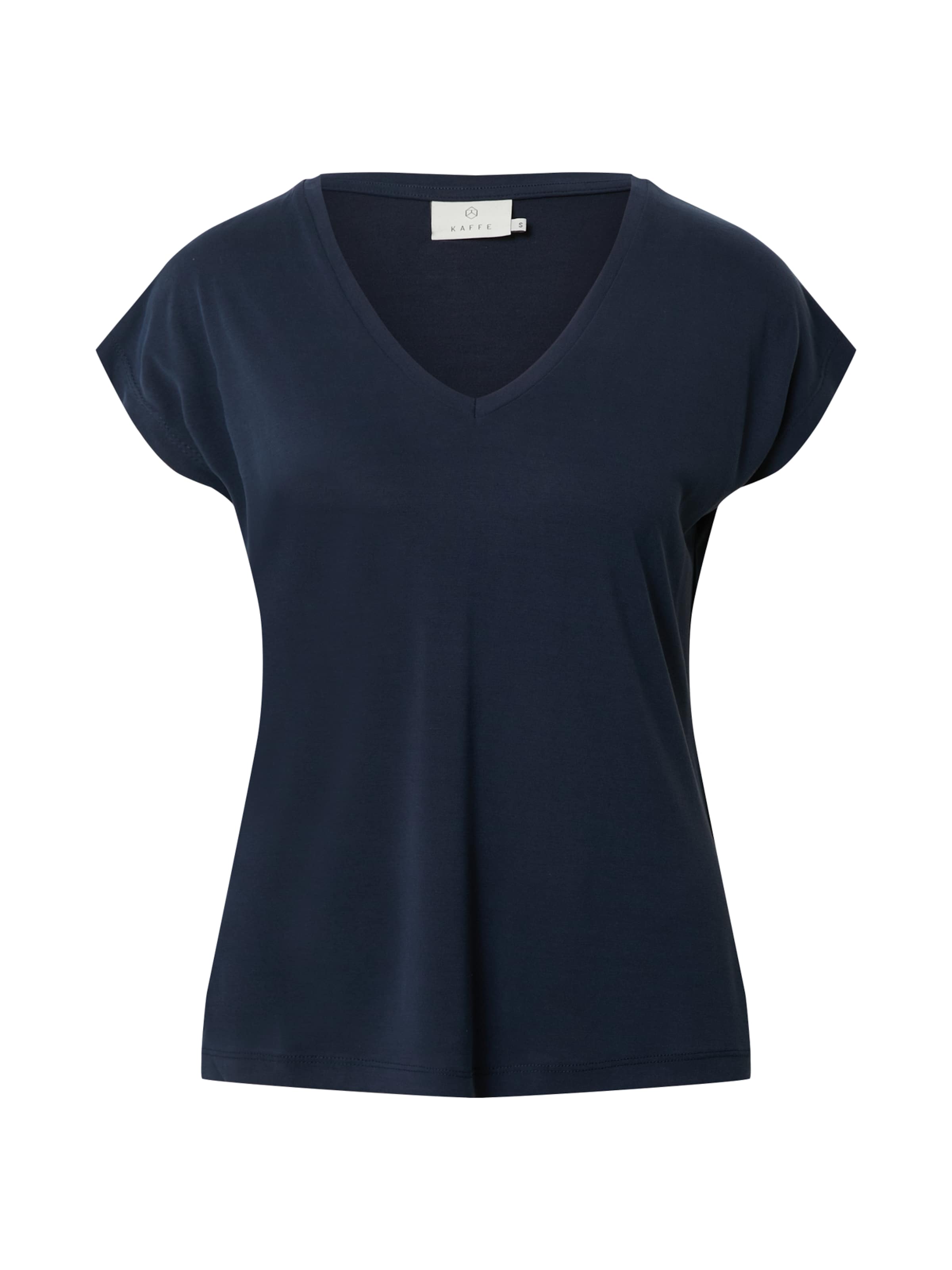 Kaffe Koszulka 'Lise' w kolorze niebieski: przód