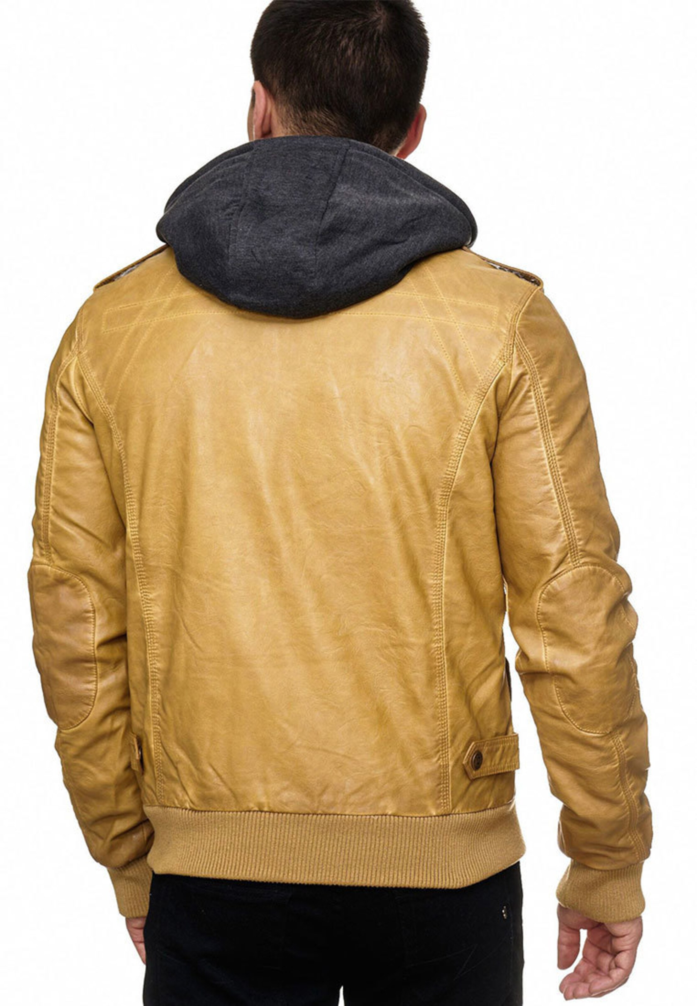 INDICODE JEANS Tussenjas 'Aaron' in Bruin