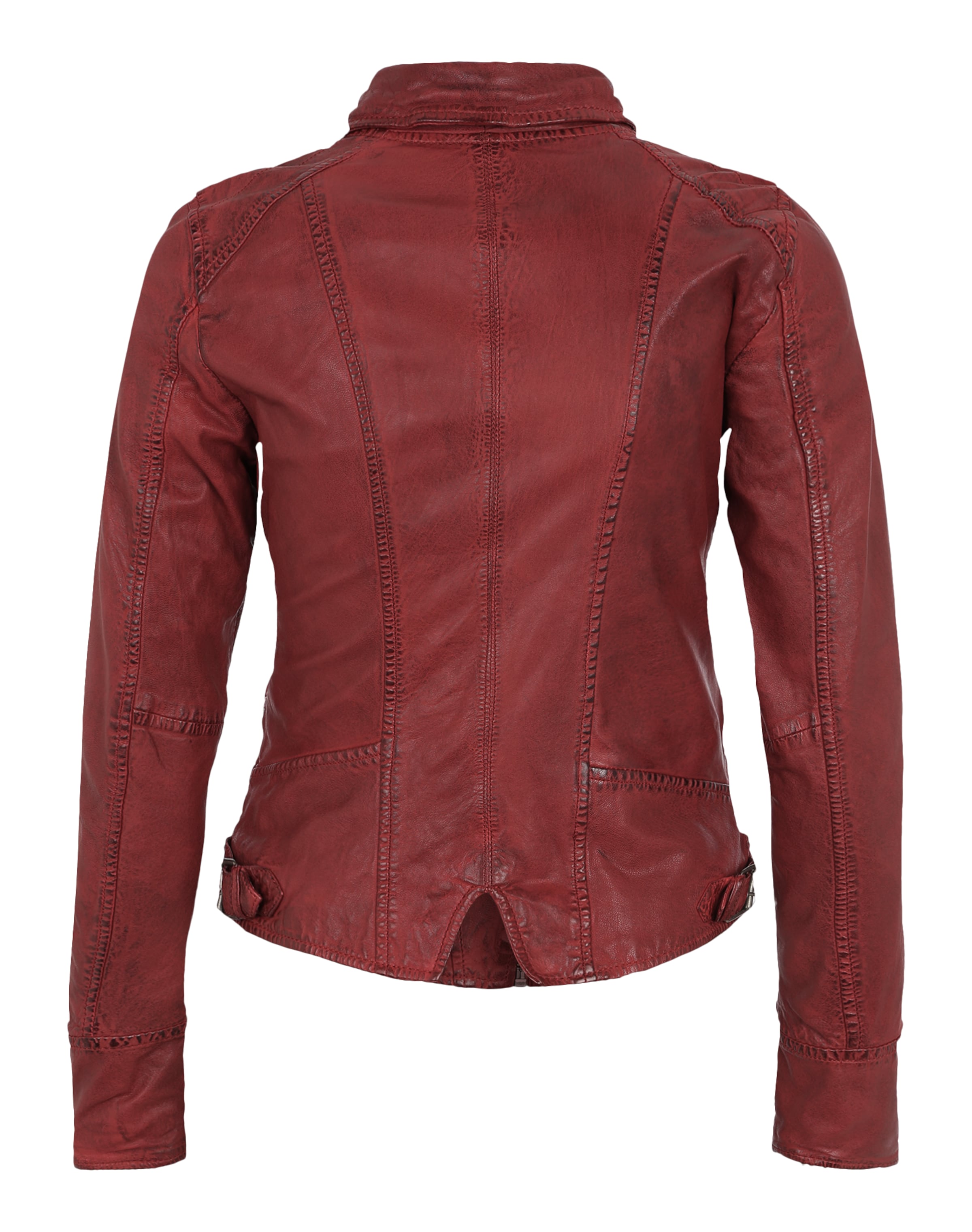 OAKWOOD Between-season jacket in Red: back